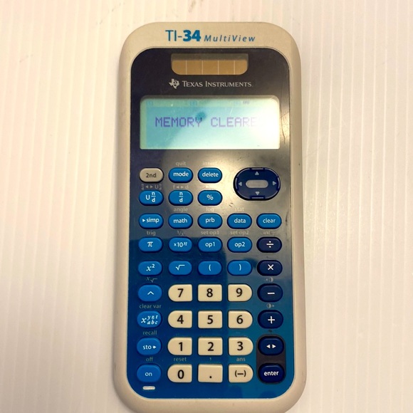 Texas Instruments TI-34 MultiView Scientific Calculator - Picture 1 of 6